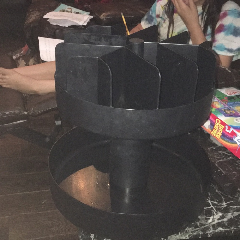 Spinning organizer for candy, etc.